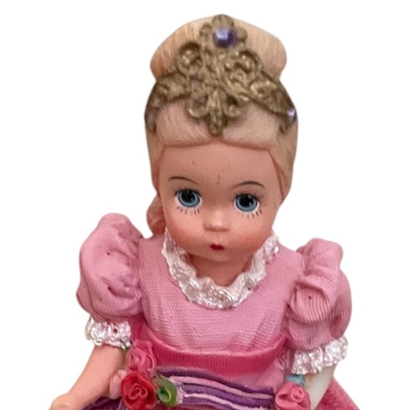 Pair Of Madame Alexander Resin "Opening Night Gala" Cinderella Figurine Pink , - Picture 8 of 11